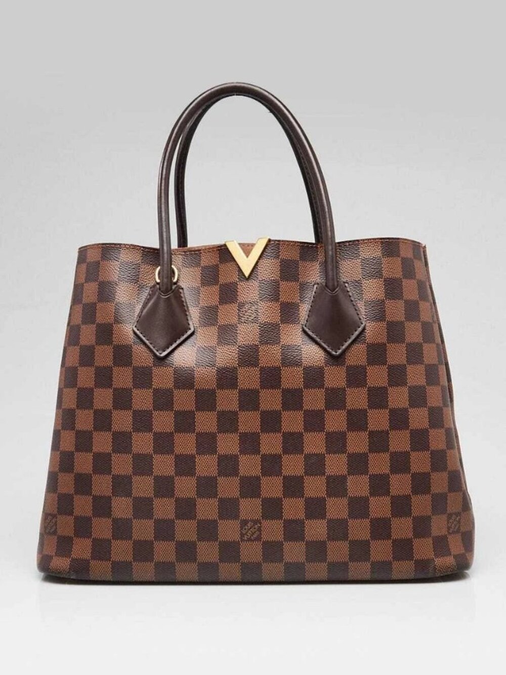 Louis Vuitton Damier Canvas Kensington Bag w/o Strap